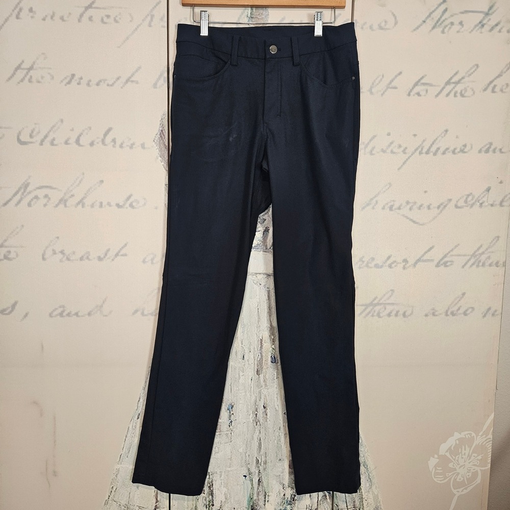 Lululemon ABC Pants Classic Navy Mens‎ Size 30 Casual Travel Stretch